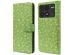 imoshion Design Bookcase Xiaomi Poco X6 Pro - Green Flowers