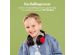 imoshion Kids Dino Bluetooth Headphones - Kinder koptelefoon met decibelbegrenzer - Draadloze koptelefoon + AUX kabel - Black / Red