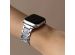 Selencia Sparkle schakelband voor de Apple Watch Series 1-9 / SE - 38/40/41 mm / Series 10 - 42 mm - Zilver