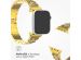 Selencia Sparkle schakelband voor de Apple Watch Series 1-9 / SE - 38/40/41 mm / Series 10 - 42 mm - Goud