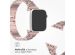 Selencia Sparkle schakelband voor de Apple Watch Series 1-9 / SE - 38/40/41 mm / Series 10 - 42 mm - Roze