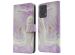 imoshion Design Bookcase Motorola Moto G24 Power - Purple Marble