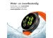 imoshion QuickFit® Siliconen bandje - 22 mm Garmin Watch aansluiting - Oranje