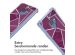 imoshion Design hoesje met koord Samsung Galaxy S9 - Bordeaux Graphic