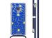 imoshion Design hoesje met koord Samsung Galaxy S9 - Cobalt Blue Flowers Connect