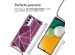 imoshion Design hoesje met koord Samsung Galaxy A13 (5G) - Bordeaux Graphic