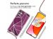 imoshion Design hoesje met koord Samsung Galaxy A14 (5G/4G) - Bordeaux Graphic