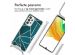 imoshion Design hoesje met koord Samsung Galaxy A33 - Petrol Green Graphic