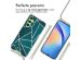 imoshion Design hoesje met koord Samsung Galaxy A34 - Petrol Green Graphic