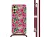 imoshion Design hoesje met koord Samsung Galaxy A34 - Flower Water