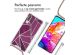 imoshion Design hoesje met koord Samsung Galaxy A70 - Bordeaux Graphic