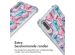 imoshion Design hoesje met koord Samsung Galaxy A70 - Jellyfish Watercolor