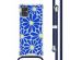 imoshion Design hoesje met koord Samsung Galaxy A71 - Cobalt Blue Flowers Connect