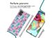 imoshion Design hoesje met koord Samsung Galaxy A71 - Jellyfish Watercolor