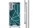 imoshion Design hoesje met koord Samsung Galaxy S21 Plus - Petrol Green Graphic