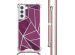 imoshion Design hoesje met koord Samsung Galaxy S21 FE - Bordeaux Graphic