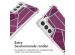 imoshion Design hoesje met koord Samsung Galaxy S22 - Bordeaux Graphic