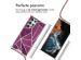 imoshion Design hoesje met koord Samsung Galaxy S22 Ultra - Bordeaux Graphic