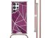 imoshion Design hoesje met koord Samsung Galaxy S22 Ultra - Bordeaux Graphic