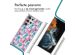 imoshion Design hoesje met koord Samsung Galaxy S22 Ultra - Jellyfish Watercolor