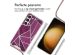 imoshion Design hoesje met koord Samsung Galaxy S23 - Bordeaux Graphic