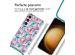 imoshion Design hoesje met koord Samsung Galaxy S23 - Jellyfish Watercolor