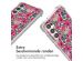 imoshion Design hoesje met koord Samsung Galaxy S23 FE - Flower Water