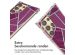 imoshion Design hoesje met koord Samsung Galaxy S24 Ultra - Bordeaux Graphic