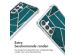 imoshion Design hoesje met koord Samsung Galaxy S24 Plus - Petrol Green Graphic