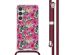 imoshion Design hoesje met koord Samsung Galaxy S24 - Flower Water