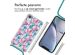 imoshion Design hoesje met koord iPhone Xr - Jellyfish Watercolor