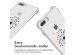 imoshion Design hoesje met koord iPhone 8 Plus / 7 Plus - Sandstone Dandelion