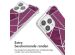 iMoshion Design hoesje met koord iPhone 13 Pro - Bordeaux Graphic