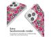 imoshion Design hoesje met koord iPhone 14 Pro - Flower Water