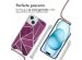 imoshion Design hoesje met koord iPhone 15 - Bordeaux Graphic