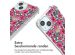 imoshion Design hoesje met koord iPhone 15 - Flower Water