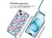 imoshion Design hoesje met koord iPhone 15 - Jellyfish Watercolor