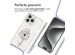 iMoshion Design hoesje met koord iPhone 15 Pro - Sandstone Dandelion