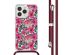 imoshion Design hoesje met koord iPhone 15 Pro Max - Flower Water