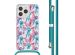 imoshion Design hoesje met koord iPhone 15 Pro Max - Jellyfish Watercolor