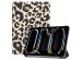 iMoshion Trifold Design Bookcase iPad Pro 13 (2024) M4 - Leopard