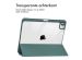 iMoshion Trifold Hardcase Bookcase iPad Pro 13 (2024) M4 - Donkergroen