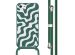 imoshion Siliconen design hoesje met koord iPhone SE (2022 / 2020) / 8 / 7 - Petrol Green Groovy