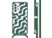 imoshion Siliconen design hoesje met koord Samsung Galaxy A53 - Petrol Green Groovy