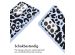 imoshion Siliconen design hoesje met koord Samsung Galaxy A53 - Animal Lila