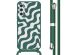 imoshion Siliconen design hoesje met koord Samsung Galaxy A54 (5G) - Petrol Green Groovy