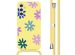 imoshion Siliconen design hoesje met koord Samsung Galaxy A54 (5G) - Yellow Flower Distance