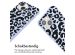 imoshion Siliconen design hoesje met koord iPhone 13 - Animal Lila