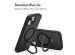 Accezz Ring Stand Backcover met MagSafe iPhone 15 - Zwart