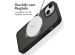 Accezz Ring Stand Backcover met MagSafe iPhone 15 - Zwart